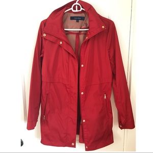 Red Cole Haan Rain Jacket